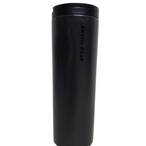 Starbucks Black Mat Tumbler Hot and Cold Drinks 16oz